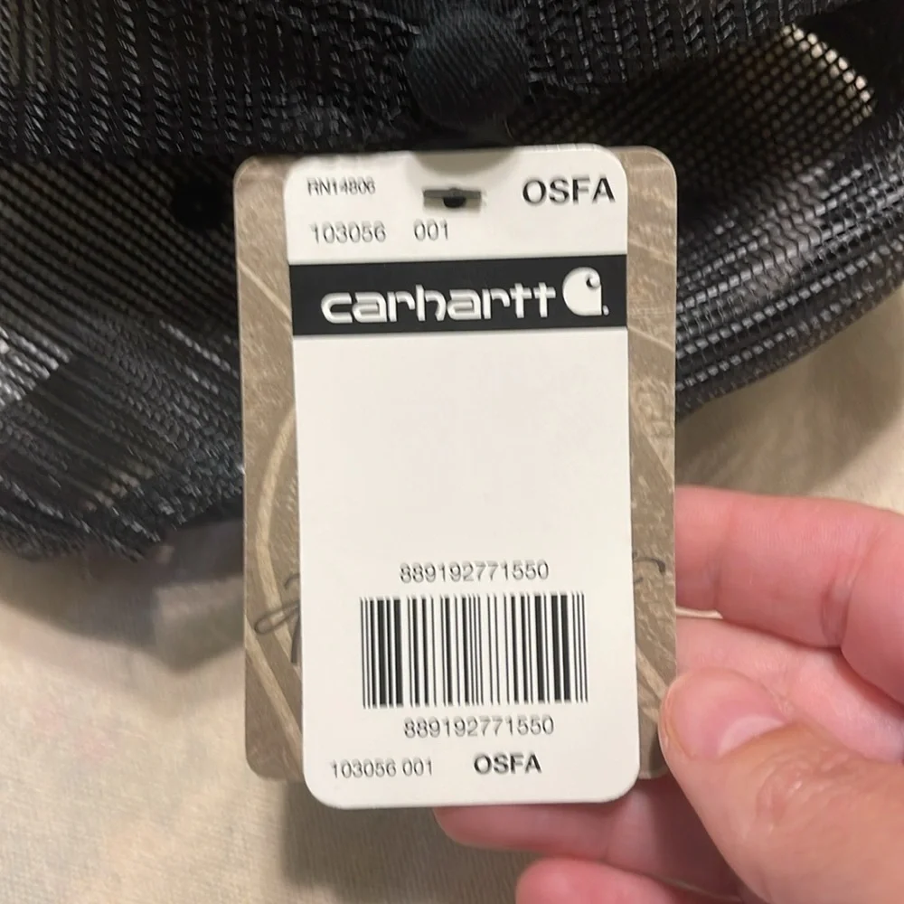 Men’s Carhartt baseball cap NWT